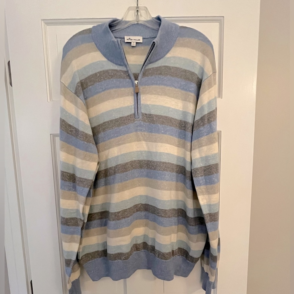 Peter Milar Quarter Zip Size Large (worn once)